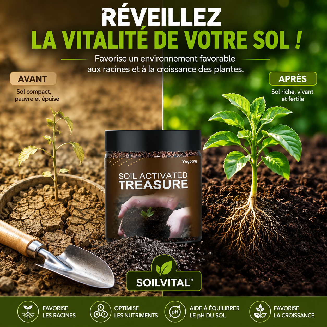 SOILVITAL™ – Activateur de Sol & Booster Racinaire 2