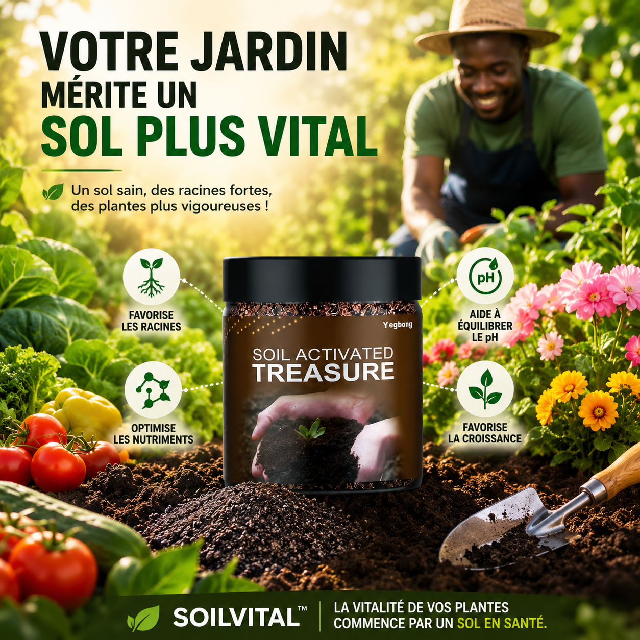 SOILVITAL™ – Activateur de Sol & Booster Racinaire