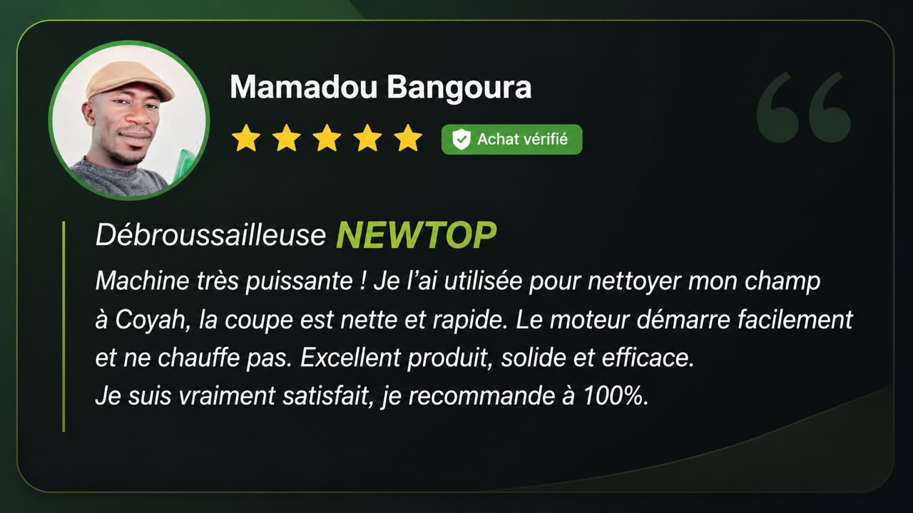 Avis client