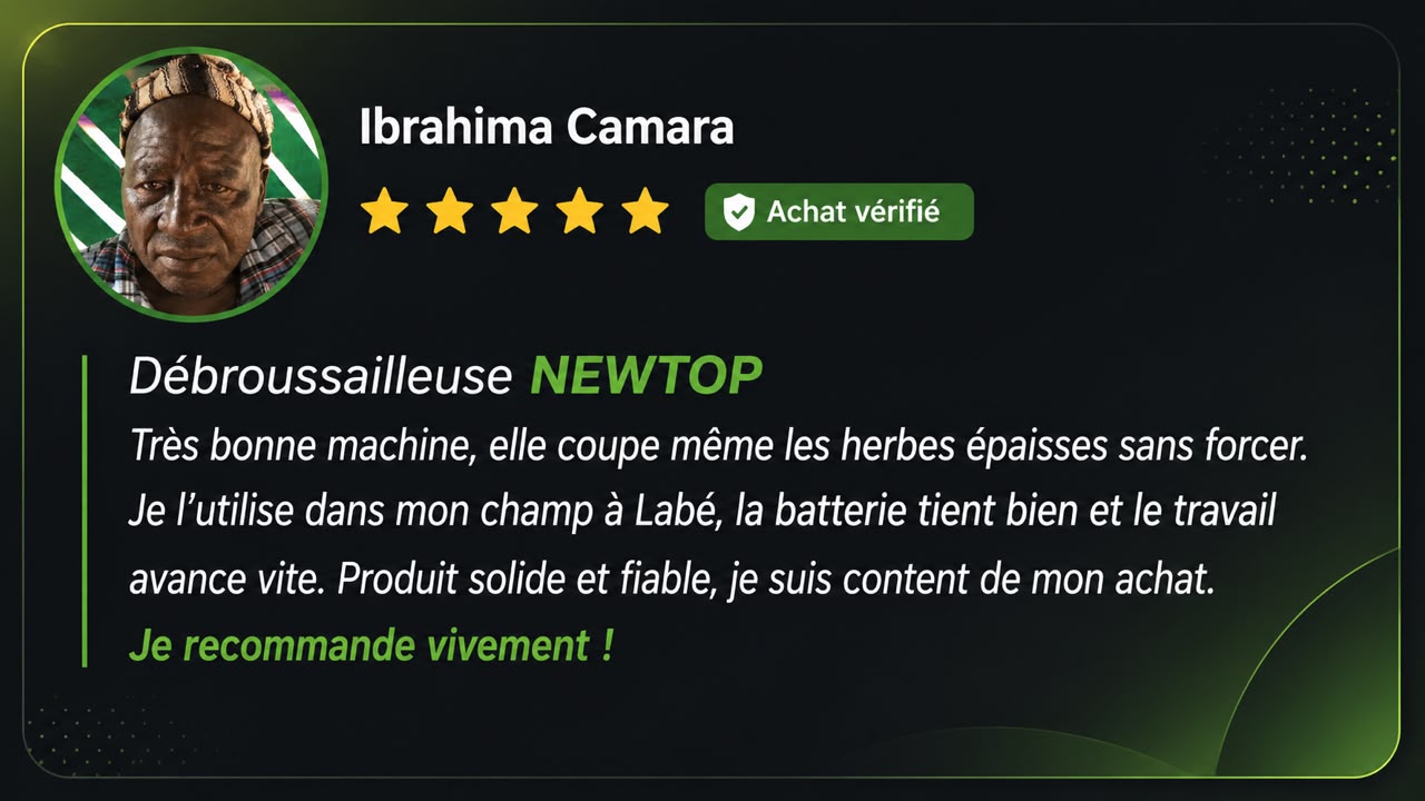 Avis client