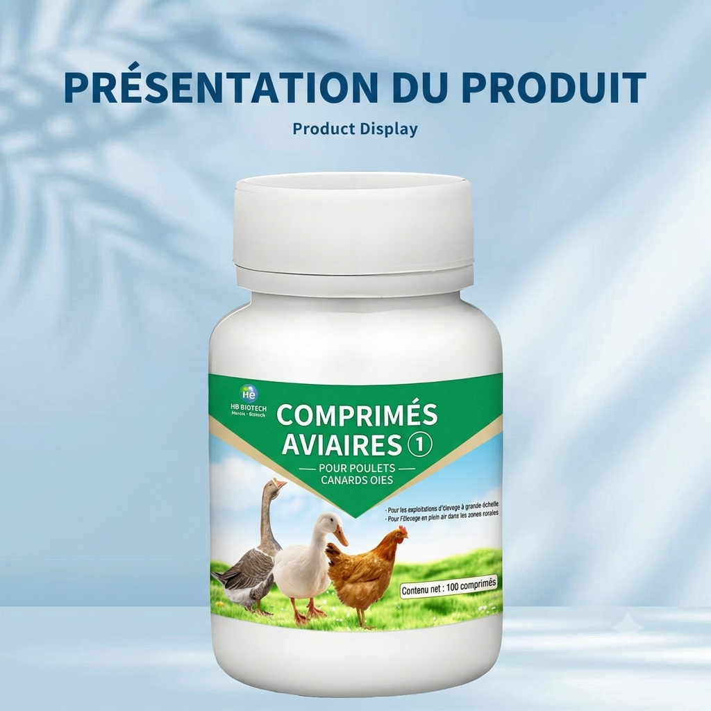 Comprimés Multiespèces pour Volailles - Protection & Vitalité Sublimées