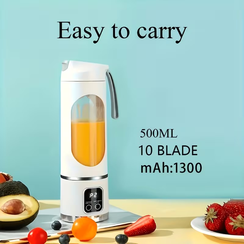 🔥 Blender Portable | خلاط محمول – عصير طازج في أي مكان! 6
