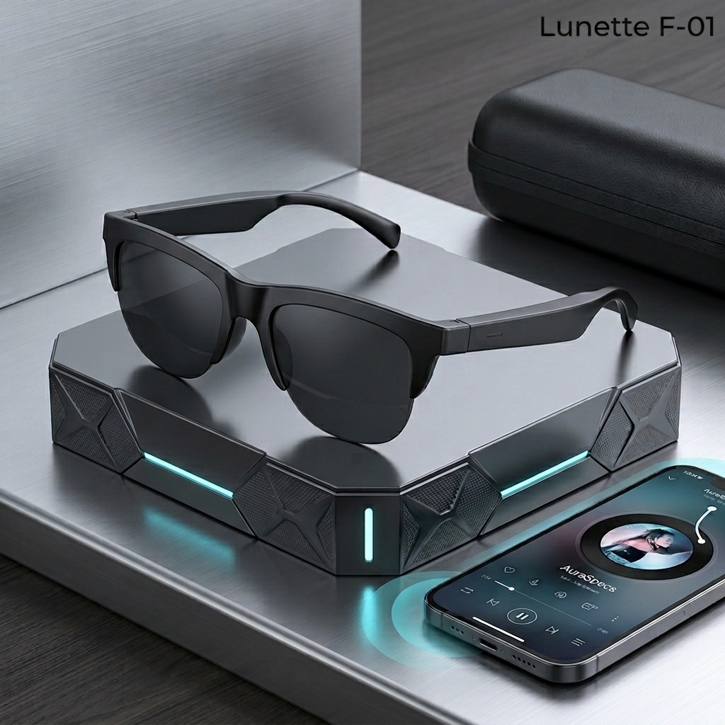 Lunettes de Soleil Connectées Bluetooth SmartAudio™ - Son Stéréo & Appels Mains Libres