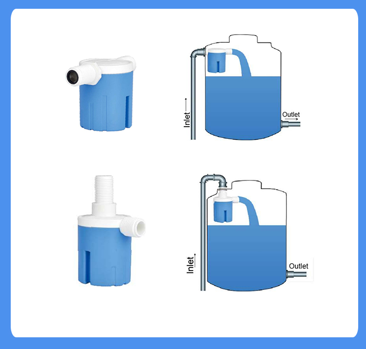 Vanne de Contrôle Automatique du Niveau d'Eau à Flotteur Intelligent