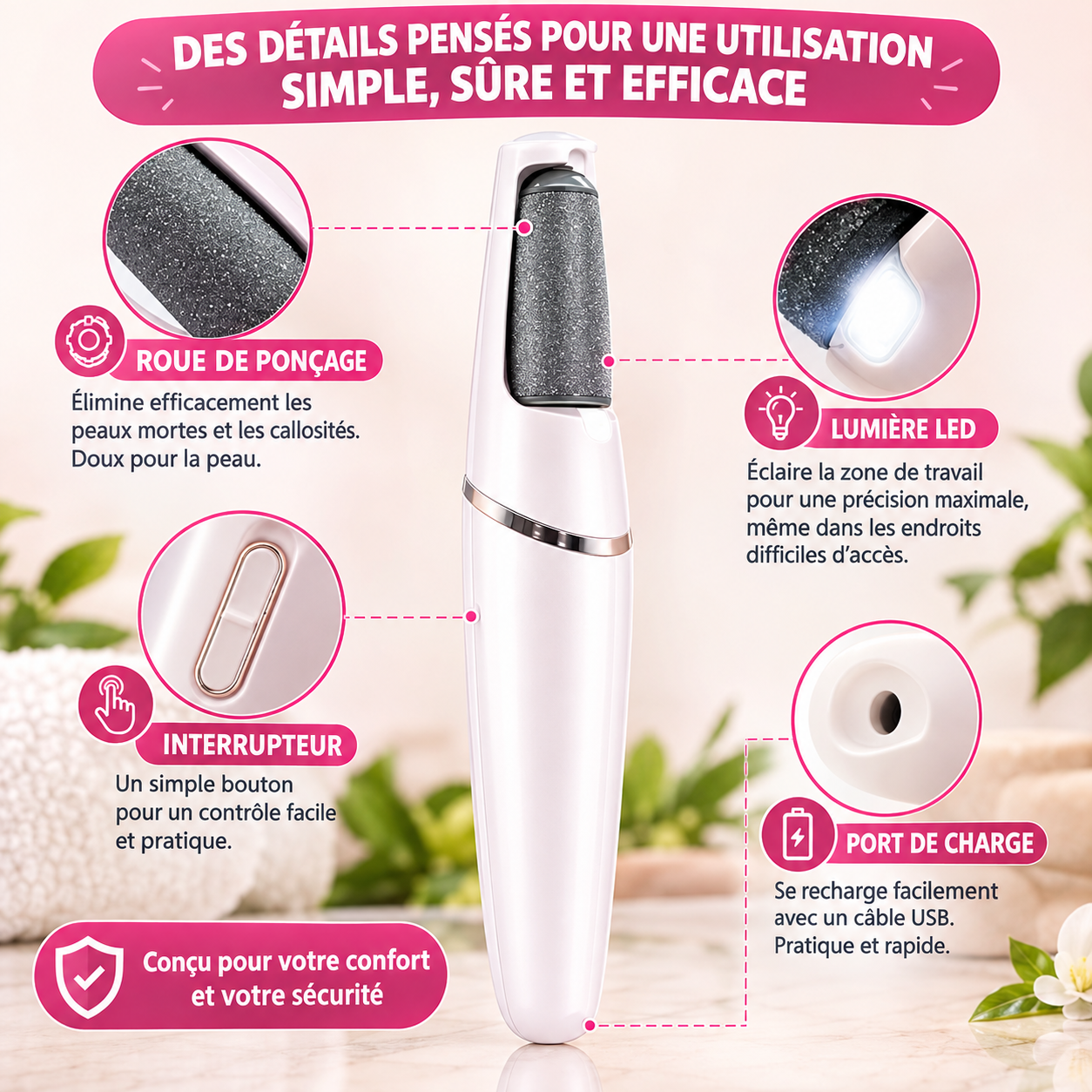 Pack Soin Complet des Pieds — Peaux mortes, Callosités & Ongles ternes 5