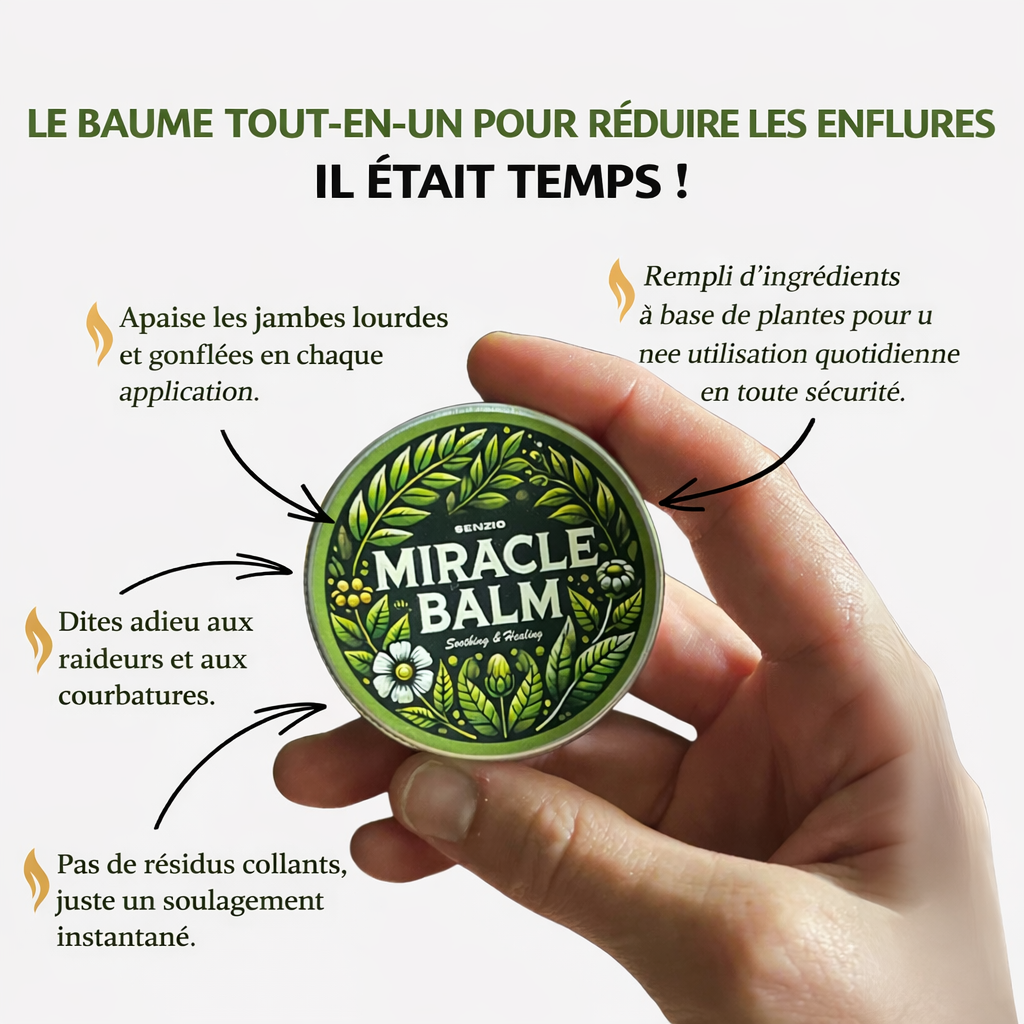 Baume Miracle Apaisant – Soulagement Immédiat des Varices, Jambes Lourdes & Neuropathies (+ Cadeau Offert) 4