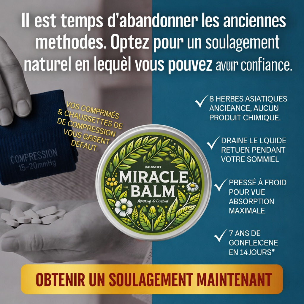 Baume Miracle Apaisant – Soulagement Immédiat des Varices, Jambes Lourdes & Neuropathies (+ Cadeau Offert) 5
