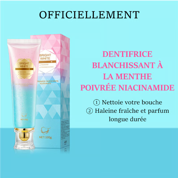 BodyAccel™ : Dentifrice Ultra Blanchissant à la Niacinamide 2