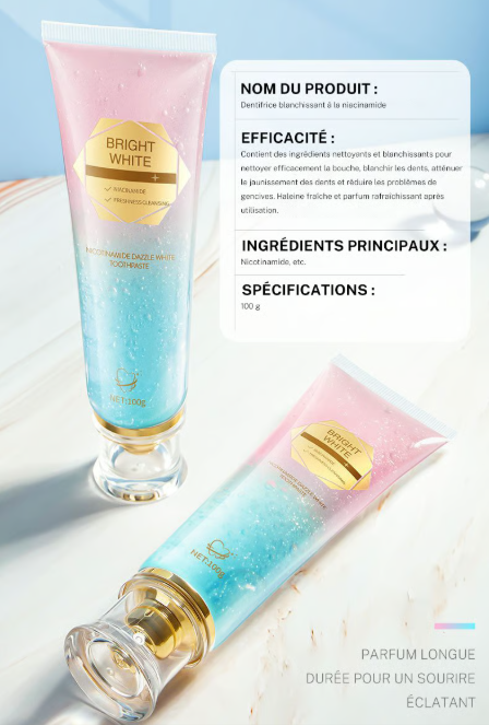 BodyAccel™ : Dentifrice Ultra Blanchissant à la Niacinamide 4