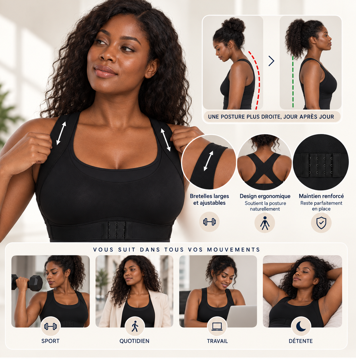 KIIVORA Aura™- MAINTIEN, CONFORT ET FÉMINITÉ 3