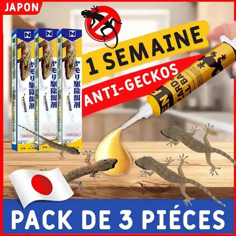 Appât-Gel Anti-Lézards (3 Seringues) 4