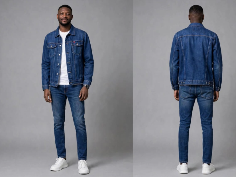 Ensemble Jean Denim Complet Homme