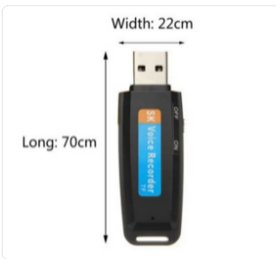 🎙️ Clé USB Enregistreur Vocal HD Discret 4