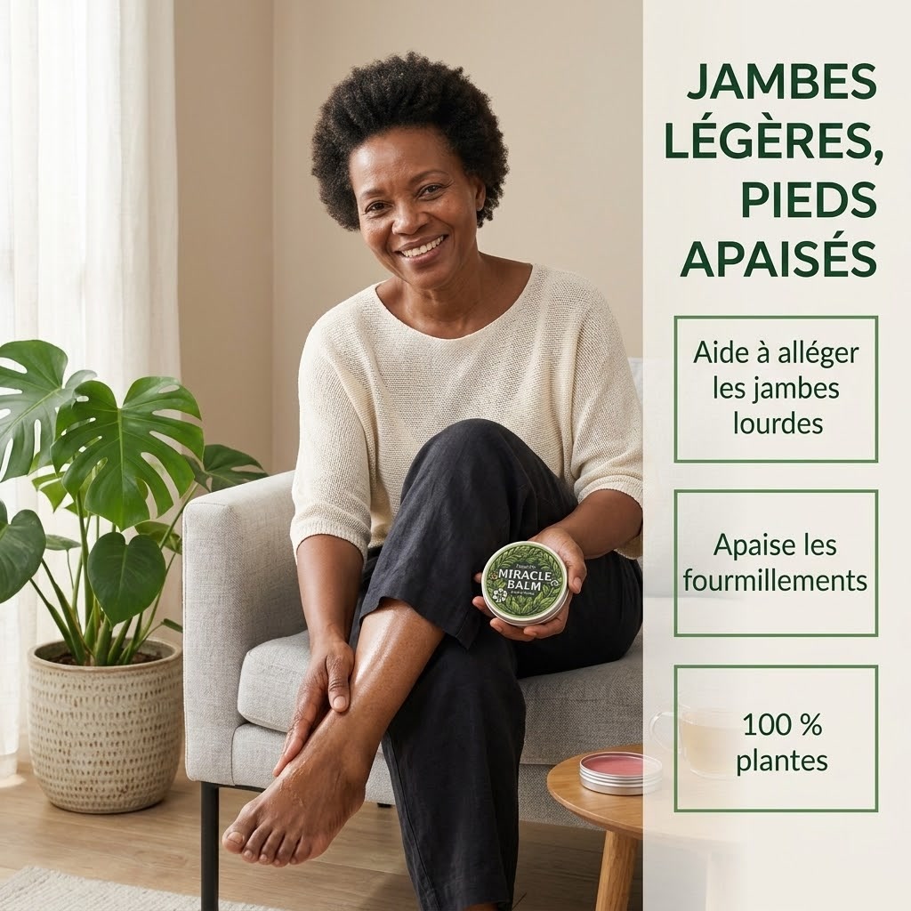 Baume Miracle Circulation – Jambes légères, pieds apaisés