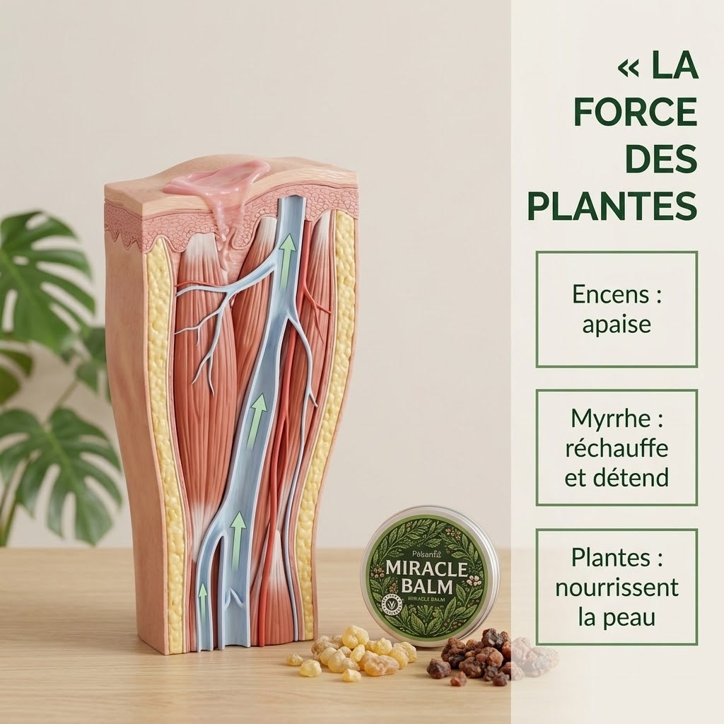 Baume Miracle Circulation – Jambes légères, pieds apaisés 3