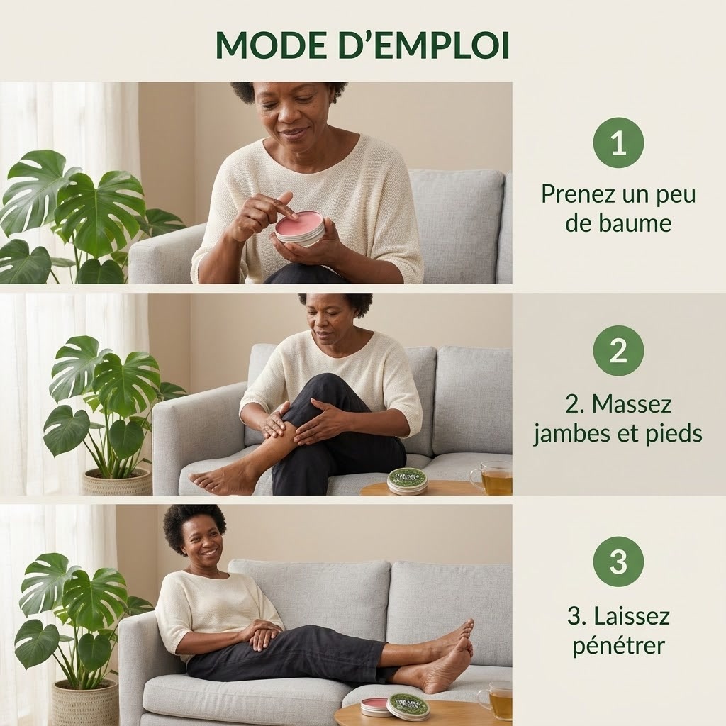 Baume Miracle Circulation – Jambes légères, pieds apaisés 4