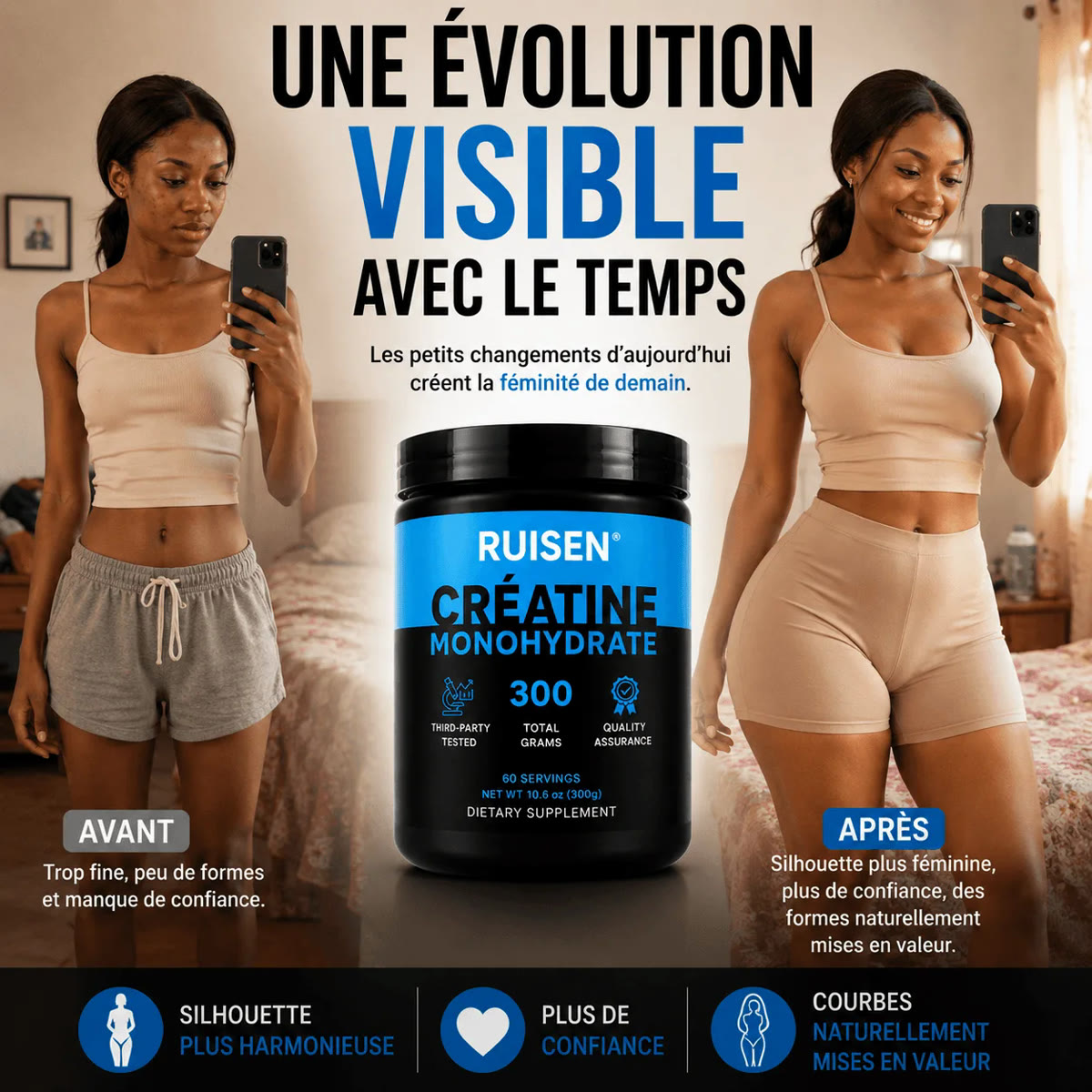LUISEN 300g – Retrouvez des courbes féminines plus harmonieuses jour après jour 4