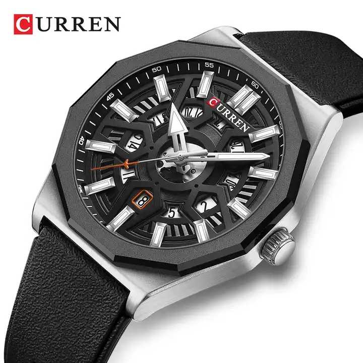 Montre Homme CURREN Design Squelette