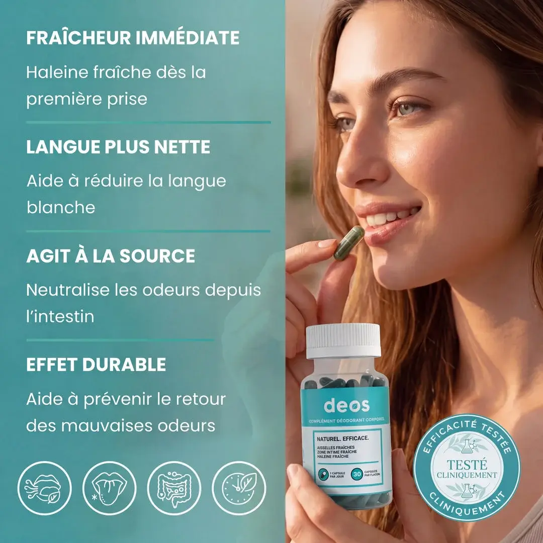 DEOS | Le Rituel Purifiant & Complément Anti-Odeur Intégral 2