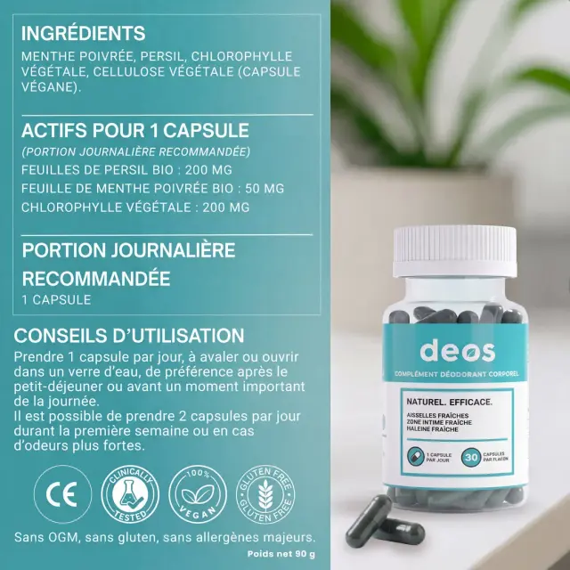 DEOS | Le Rituel Purifiant & Complément Anti-Odeur Intégral 3