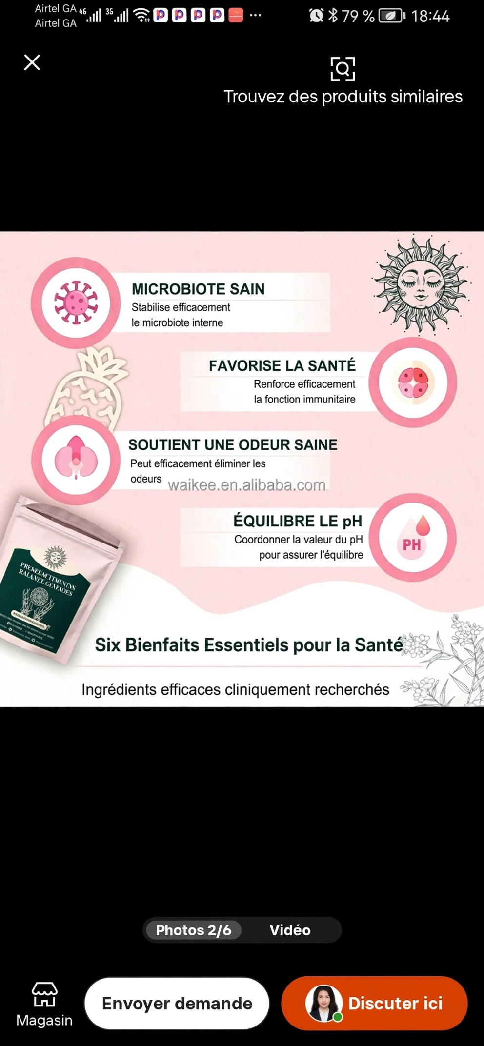 Gummies Probiotique Équilibré féminin et naturel  4