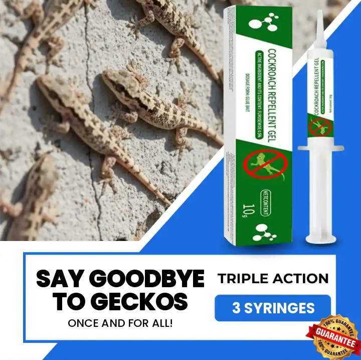 Anti-Lizard Gel Bait (3 Syringes)