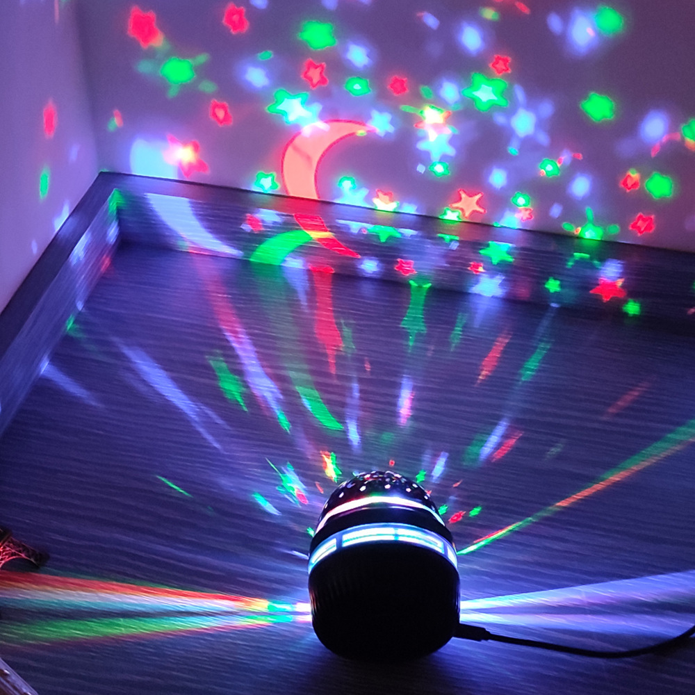 Mini Projecteur LED Magique Étoiles
