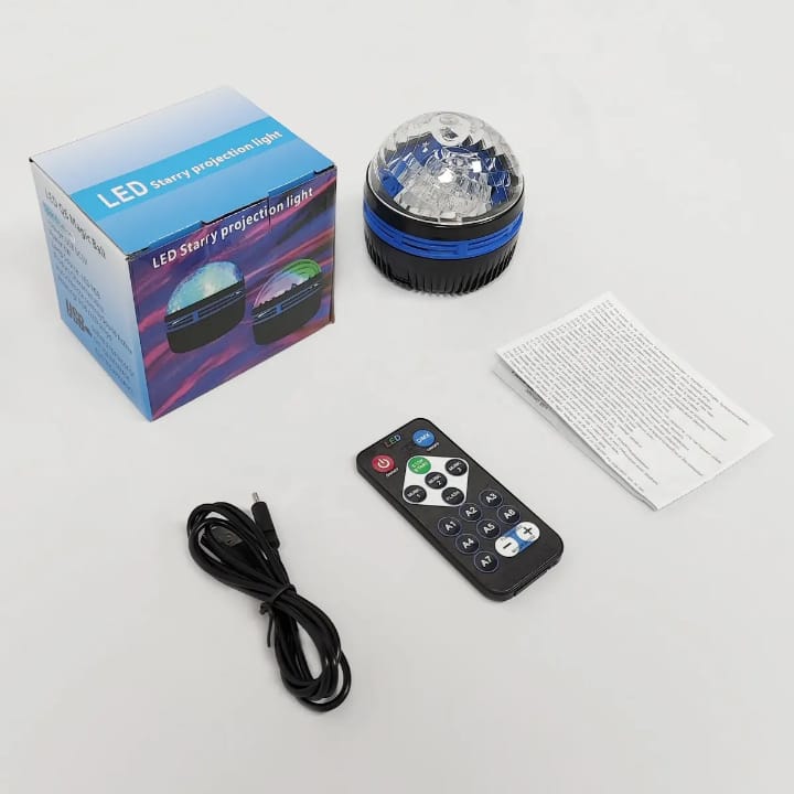 Mini Projecteur LED Magique Étoiles 4