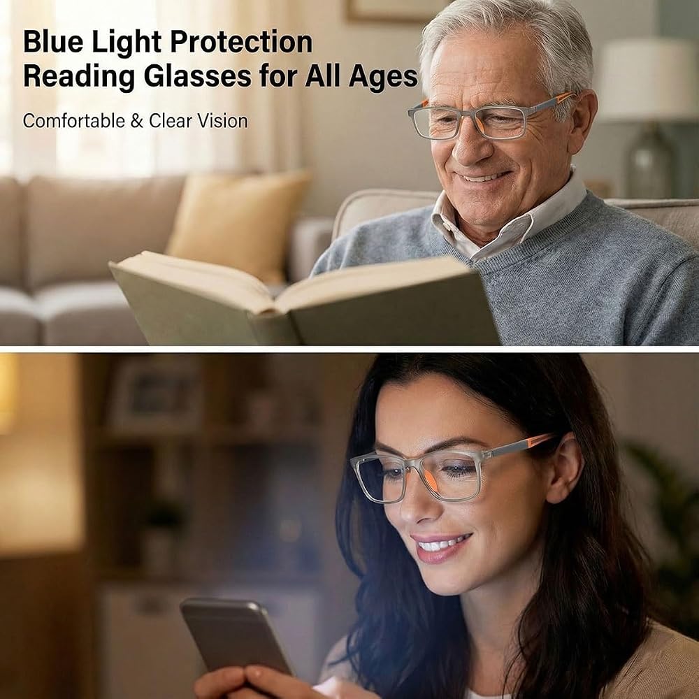 Lunettes Progressives Photochromiques Haute Définition – Multifocales & Anti-Lumière Bleue 6