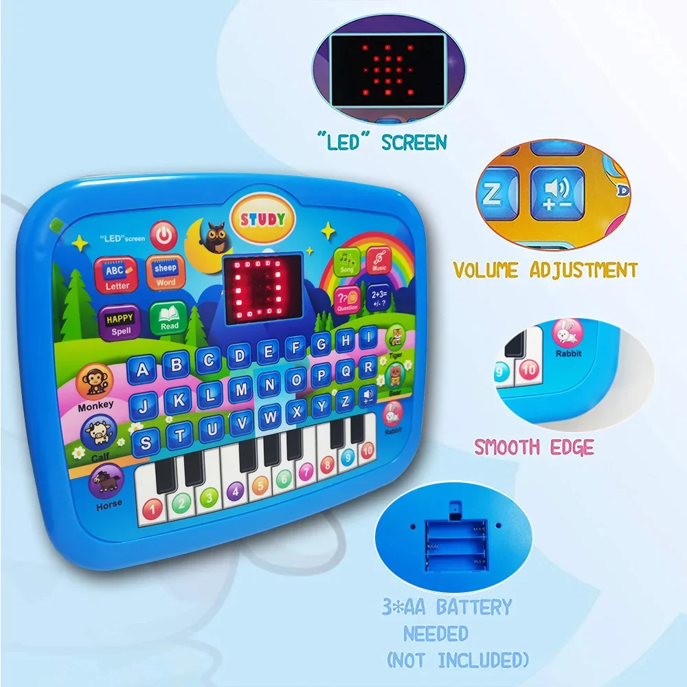 Tablette Éducative ÉveilMax™ : Le Compagnon d'Apprentissage Interactif Sans Écran pour Enfants 3