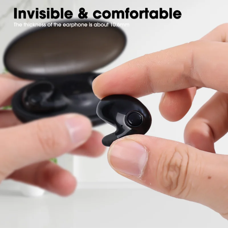 Écouteurs Invisibles de Sommeil Bluetooth 5.3 – Ultra-Légers, Anti-Bruit & Confort Latéral 4
