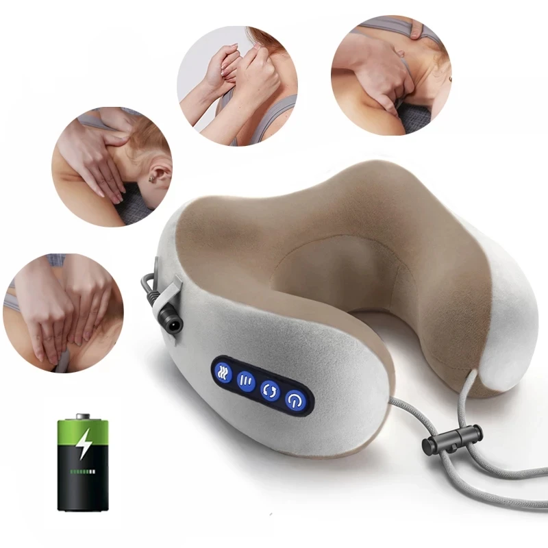 Coussin cervical masseur Ergonomique portable