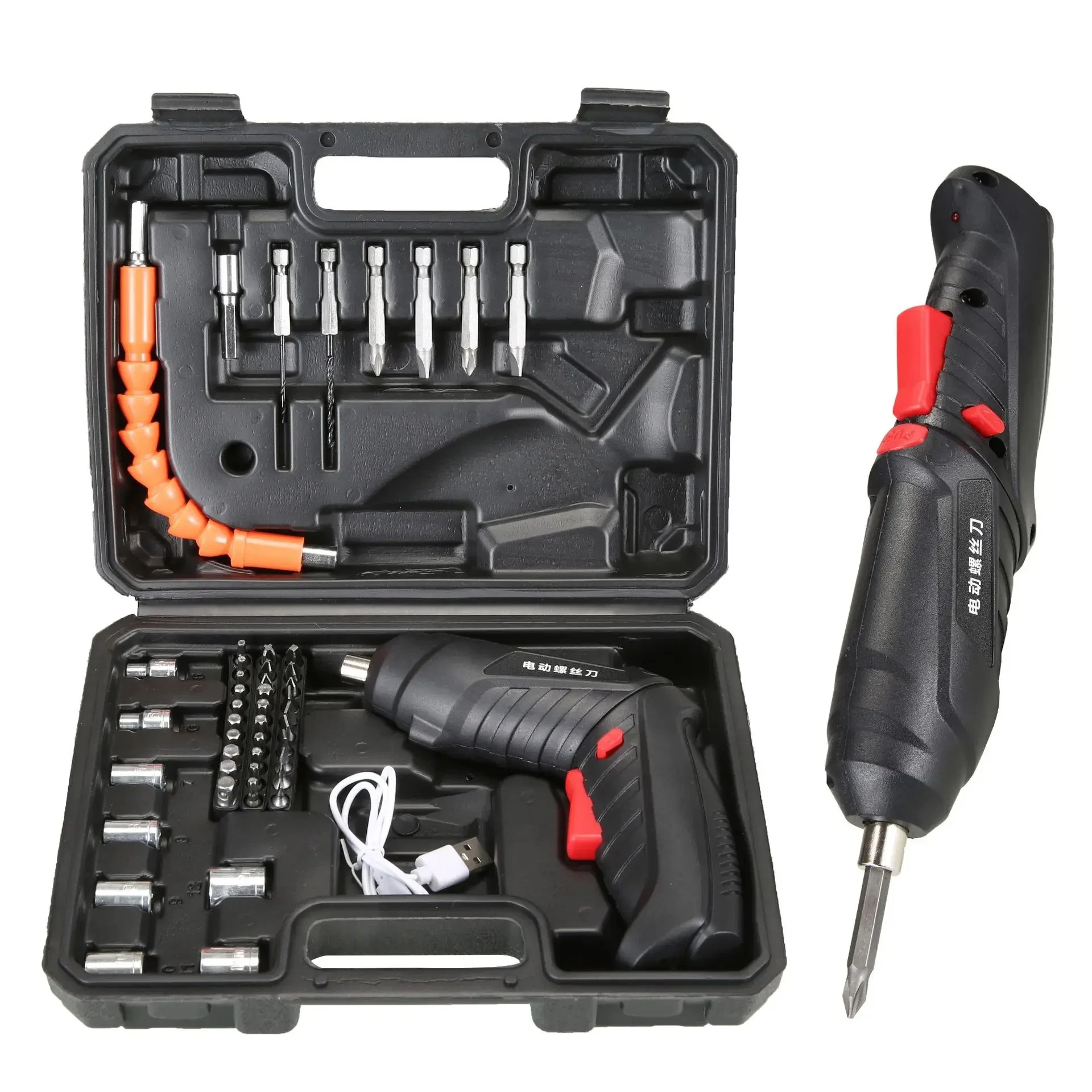 Perceuse-Visseuse Électrique Sans Fil 45-en-1 
