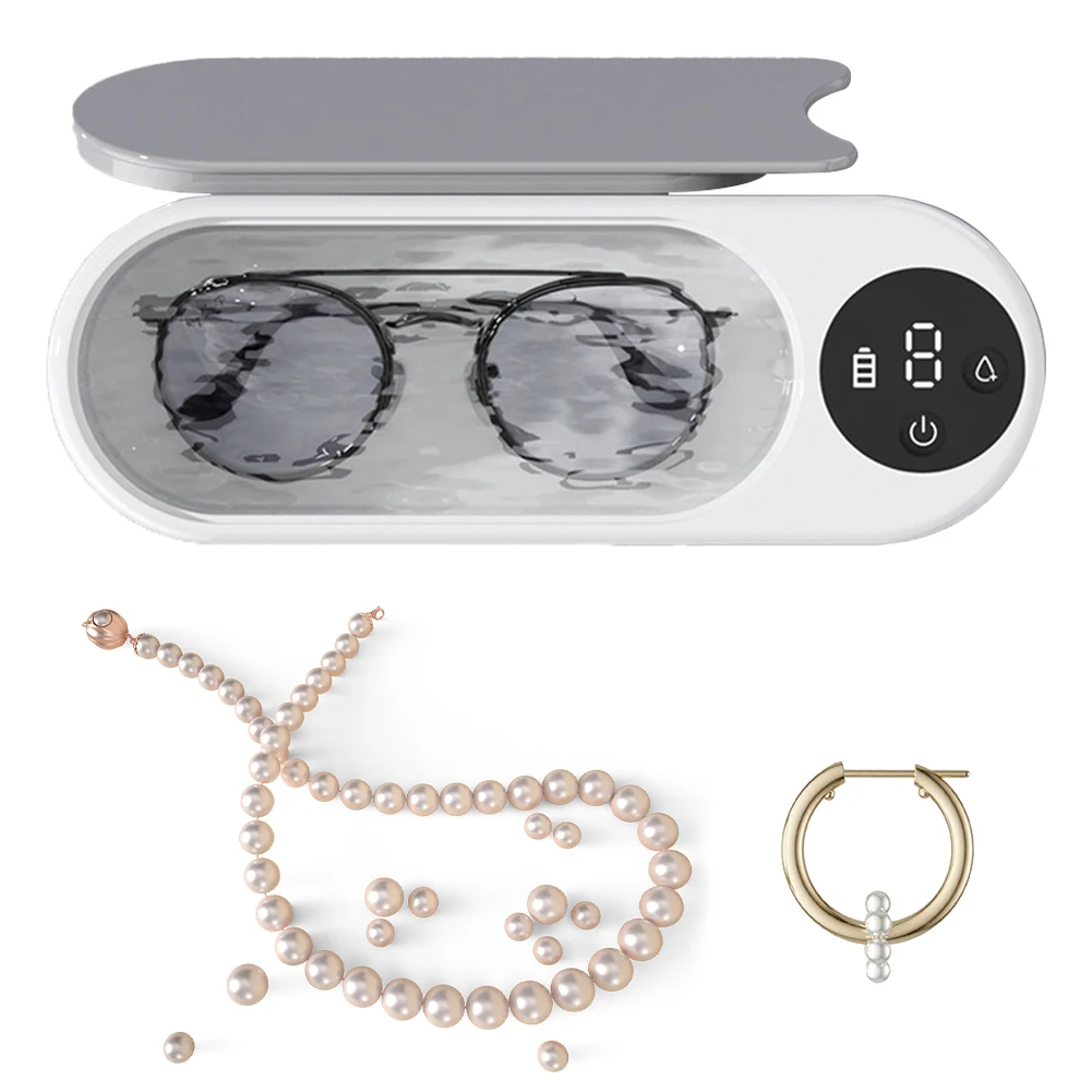 Nettoyeur à Ultrasons Multifonction Rechargeable - Lunettes, Bijoux & Appareils Dentaires 3