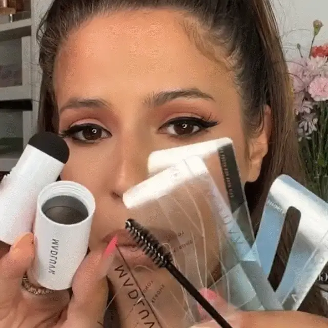 Kit Brow-STAMP : Tampon & Pochoirs Précision pour Sourcils