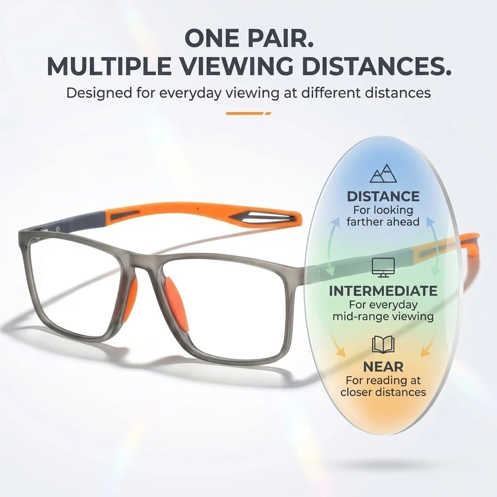 Lunettes Progressives Photochromiques Haute Définition – Multifocales & Anti-Lumière Bleue 4