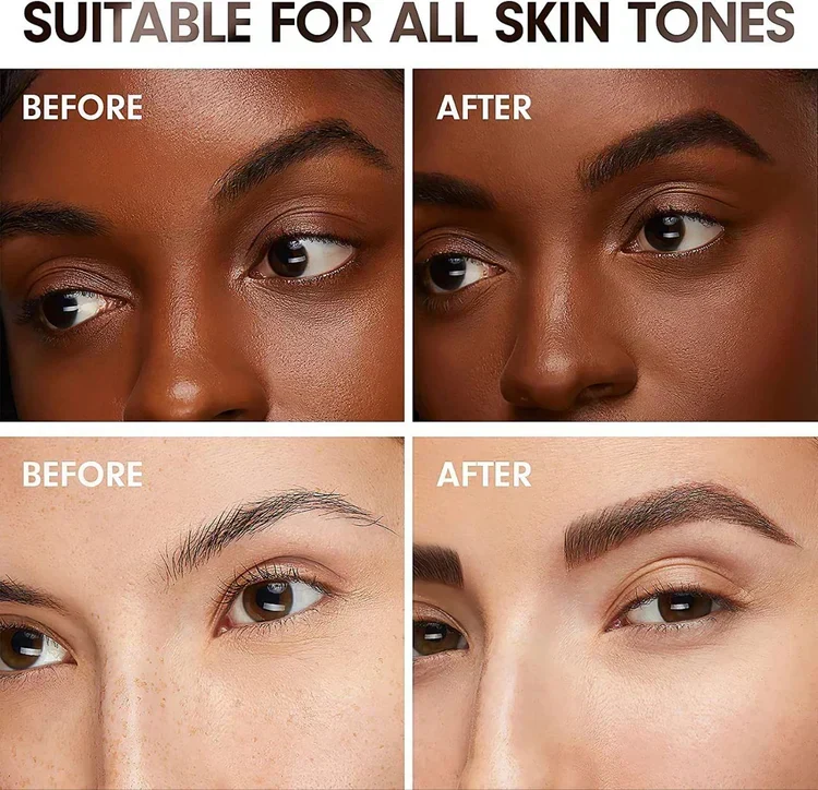 Kit Brow-STAMP : Tampon & Pochoirs Précision pour Sourcils 3