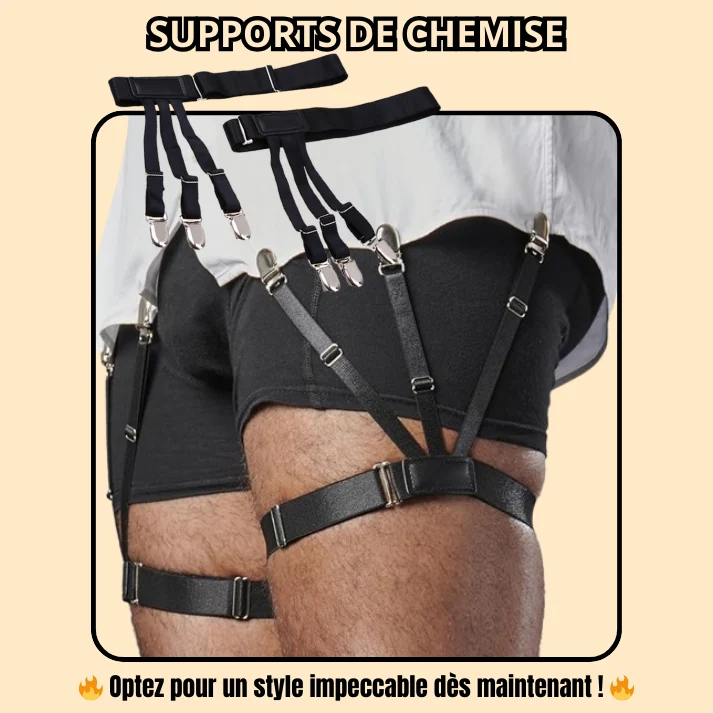 Supports de Chemise Invisibles - Maintien & ĂlĂ©gance Parfaite