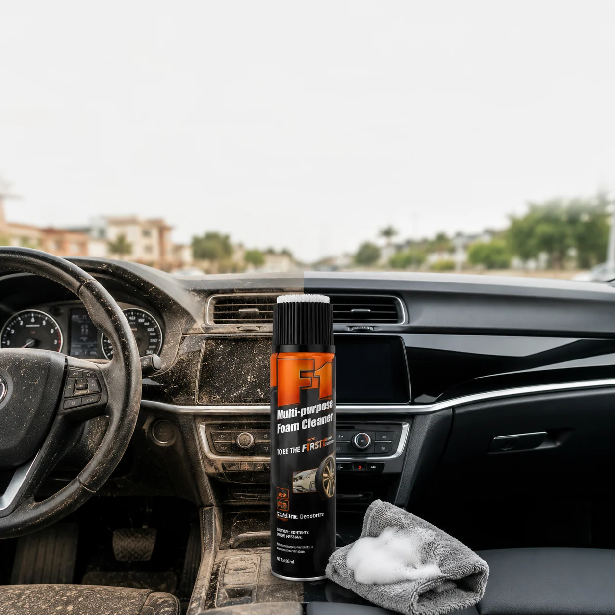 Mousse Nettoyante Multifonction Haute Performance - Flash Cleaner™ 