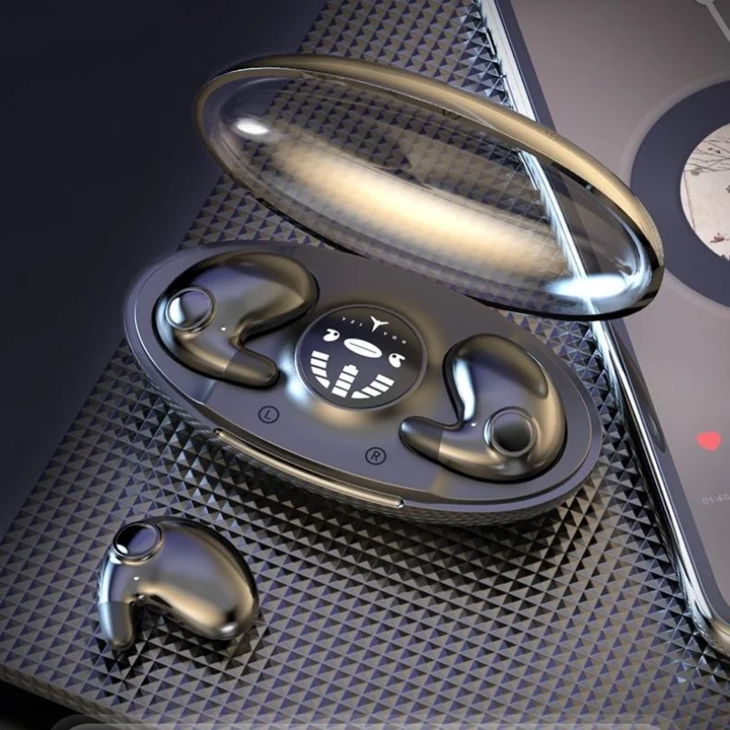 Écouteurs Invisibles de Sommeil Bluetooth 5.3 – Ultra-Légers, Anti-Bruit & Confort Latéral 2