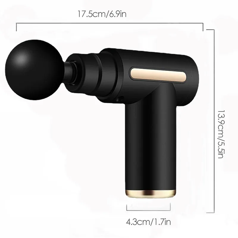 Mini Pistolet de Massage Musculaire Portatif à Percussion Profonde 4